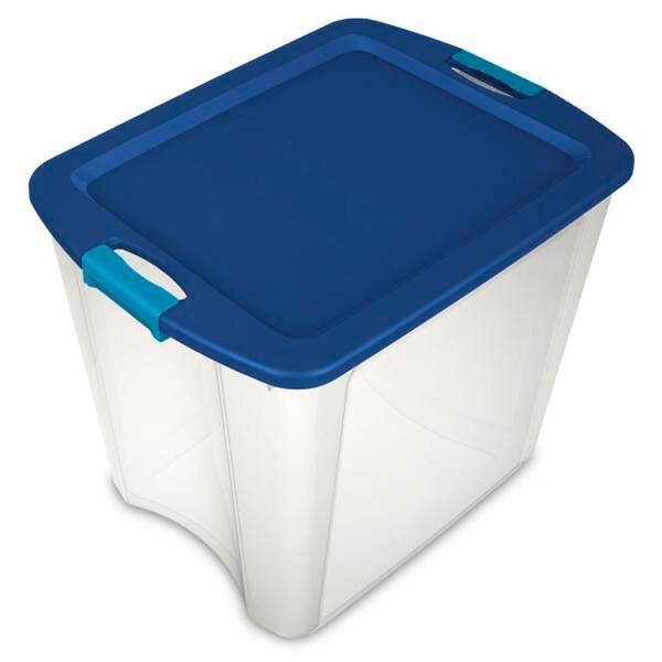 Sterilite 26 Gal. Latch and Carry Storage Tote Box Container (8-Pack) 8 x  14489604 - The Home Depot