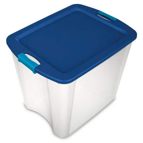 Sterilite 26 Gal. Latch and Carry Storage Tote Box Container (8-Pack) 8 x  14489604 - The Home Depot