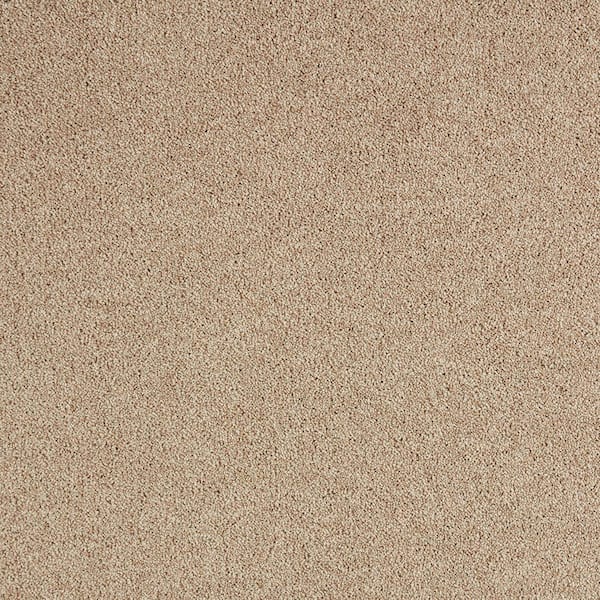 Home Decorators Collection Gemini I  - Honeycomb - Beige 38 oz. Polyester Texture Installed Carpet