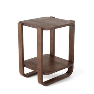 Bellwood 15 in. W Walnut 20 in. H Rectangle Wood End Table