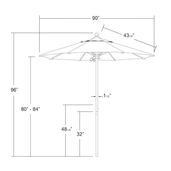 ceramic patio table with umbrella hole Clihome 48 in. Bronze Aluminum Outdoor Dining Table with Round Ceramic Tile  Top, Weather-Resistant, Umbrella Hole IVY14204-CL