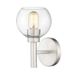 Home Decorators Collection Ansel 1LT Convertible Sconce brushed nickel ...