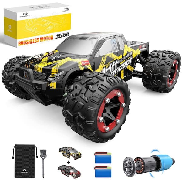 Hoe Gronden Intensief DEERC Brushless RC Cars 300E 60KM/H High-Speed Remote-Control Car 300E -  The Home Depot