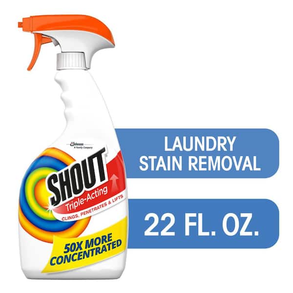Shout 22 fl. oz. Spray Triple-Acting Fabric Stain Remover