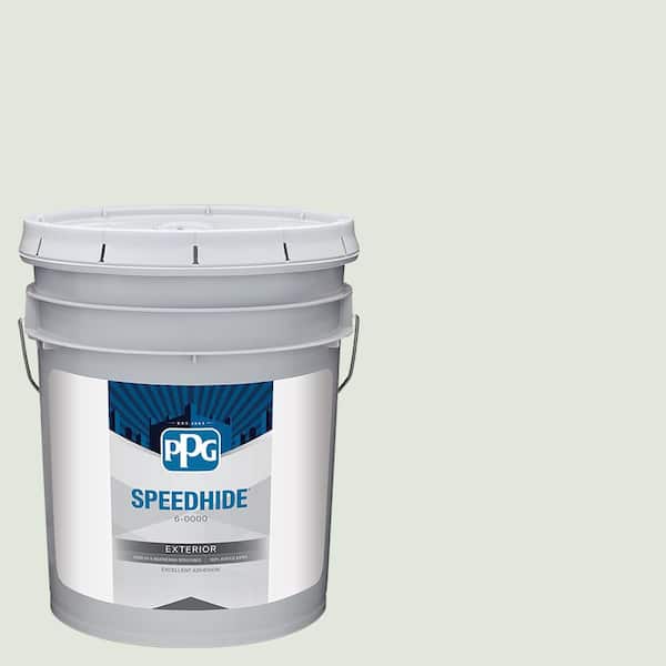 SPEEDHIDE 5 gal. PPG1130-1 Summer Rain Semi-Gloss Exterior Paint