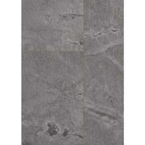 Ventura Stone 7.6 in. W Grey Stone Oak Water Resistant Laminate Wood Flooring (25.86 sq. ft./carton)