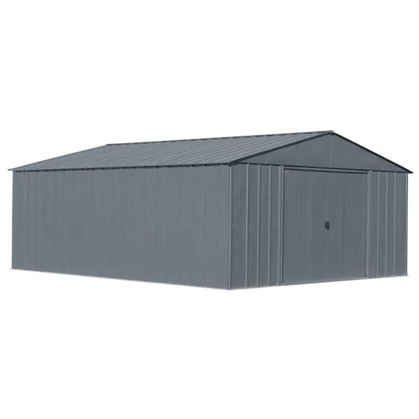 Arrow Classic Storage Shed 17 ft. D x 14 ft. W x 7 ft. H Metal Shed 226 sq. ft.