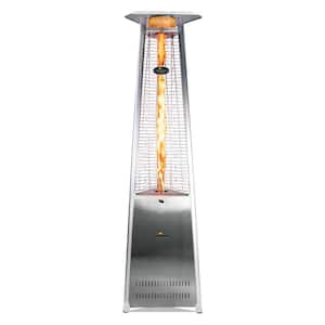 92.5 in. 42,000 BTU Stainless Steel Vesta Patio Flame Tower Heater