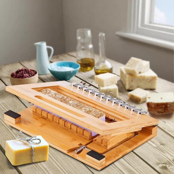 Soap Cutter-Your Ideal DIY Tool for Precise Cuts. Capable of Slicing 1-12 Bars, Accurately Cutting 1 in. Bars