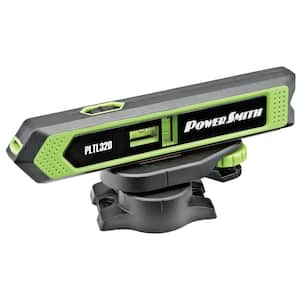 Torpedo Laser Level and Pointer with Magnetic Back, Mounting Base, 360° Rotation and Batteries