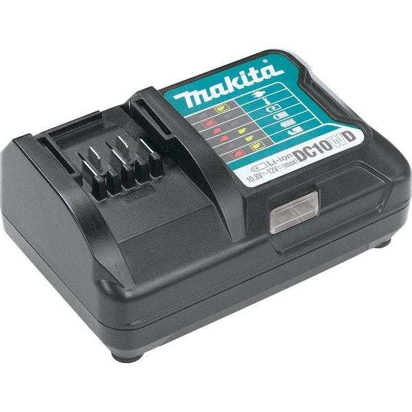 Makita 12V max CXT Lithium-Ion Battery Charger DC10WD - The Home Depot