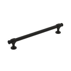 Winsome 7-9/16 in. (192mm) Traditional Matte Black Bar Cabinet Pull