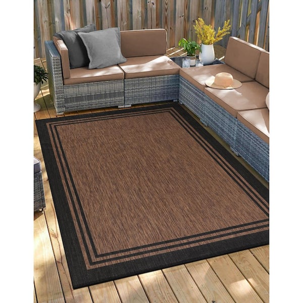 Black Outdoor Rugs, Washable Area Rugs