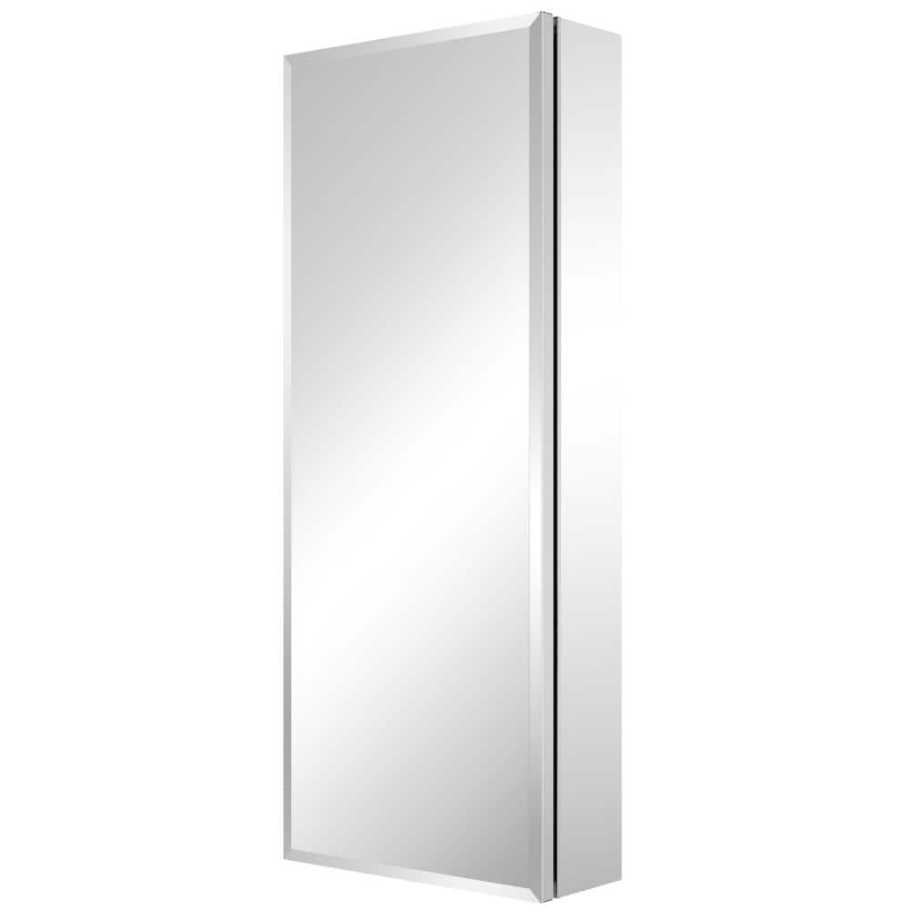 12x30 inches Aluminium Bathroom Medicine Cabinets with Mirrors, Recessed or Wall Mounted Bathroom Mirror with Storage price history on PriceWatchPro