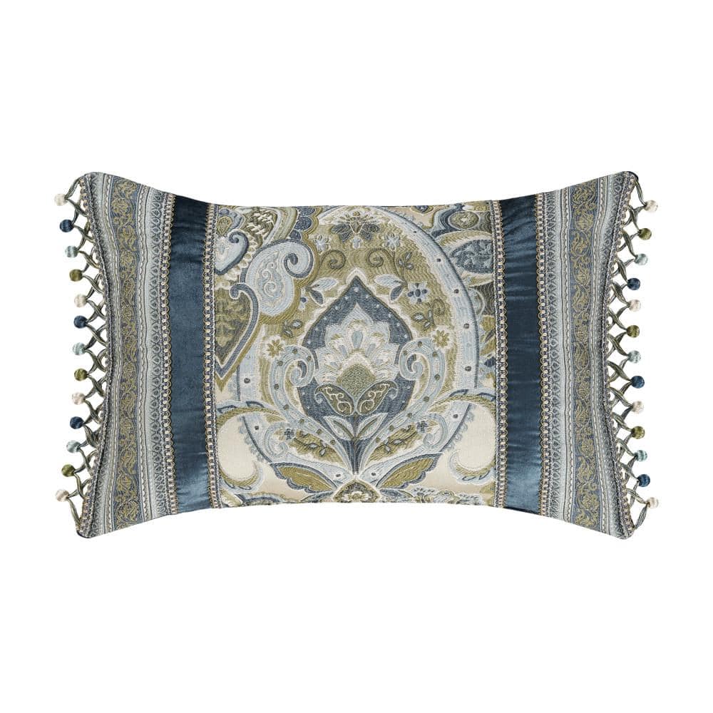 Anzalone Spa Polyester Boudoir Decorative Throw Pillow 15 in. x 21 in.