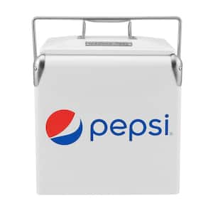 PERMASTEEL 14 Qt Portable Cooler in White PS-205-14QT-WT - The