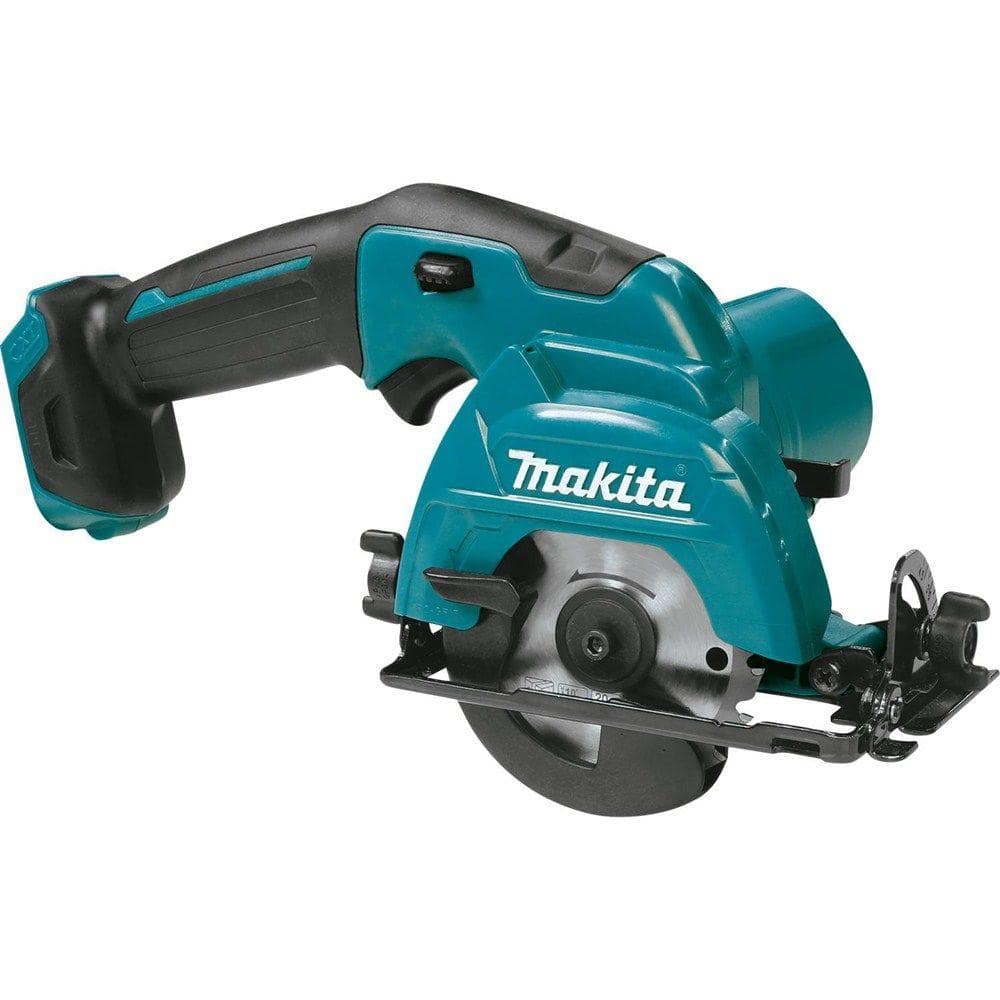 Makita 12V max CXT Lithium-Ion 3-3/8 in. Cordless Circular Saw (Tool-Only)  SH02Z The Home Depot