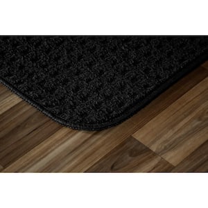 Town Square Black 2 ft. x 3 ft. Area Rug