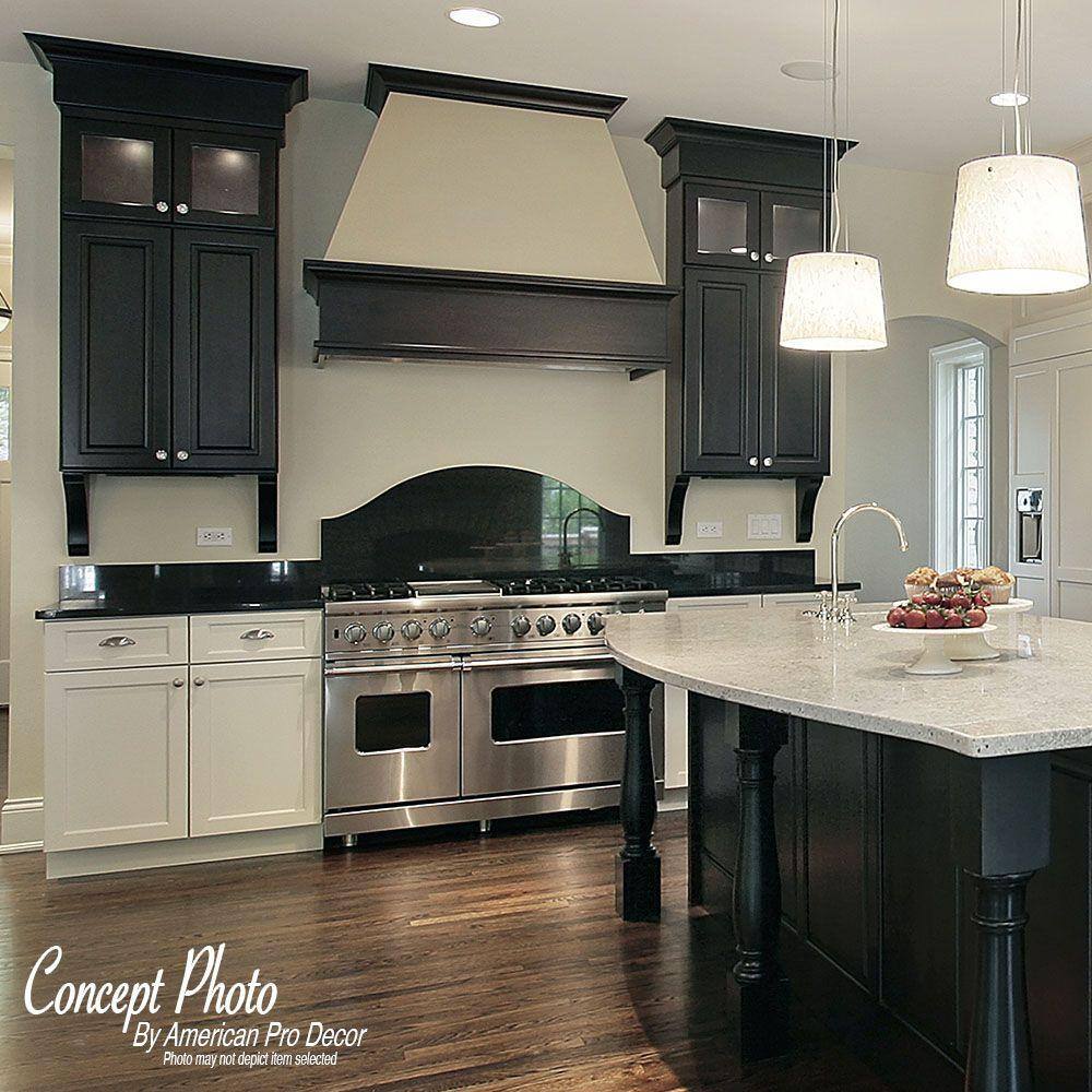 Unfinished Solid Hardwood Plain Bracket Corbel