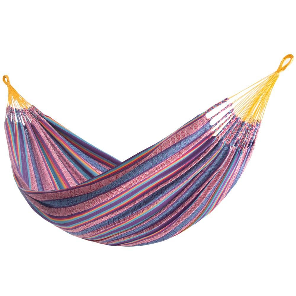 Vivere Latin 11 ft. Double Cotton Portable Hammock Bed in Fiesta LAT2 ...