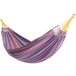 Latin 11 ft. Double Cotton Portable Hammock Bed in Fiesta