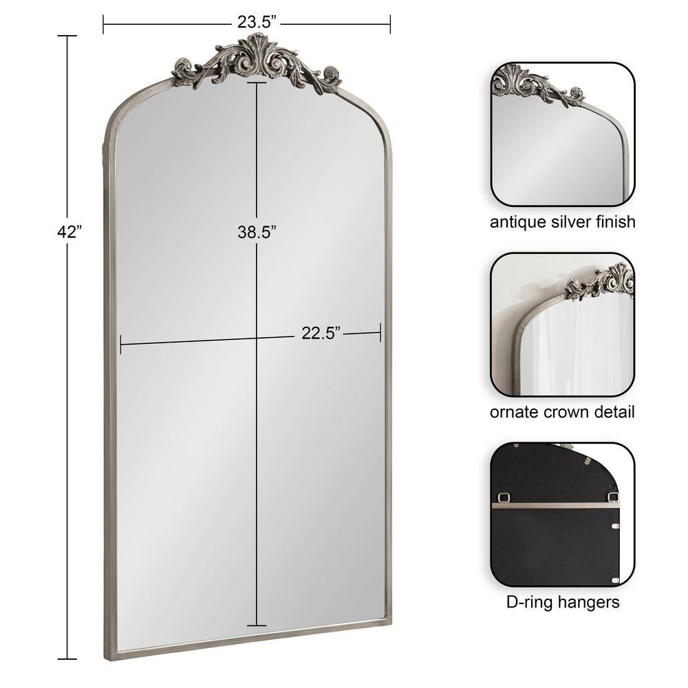 Arendahl Silver Full Length Rectangular Wall Mirror