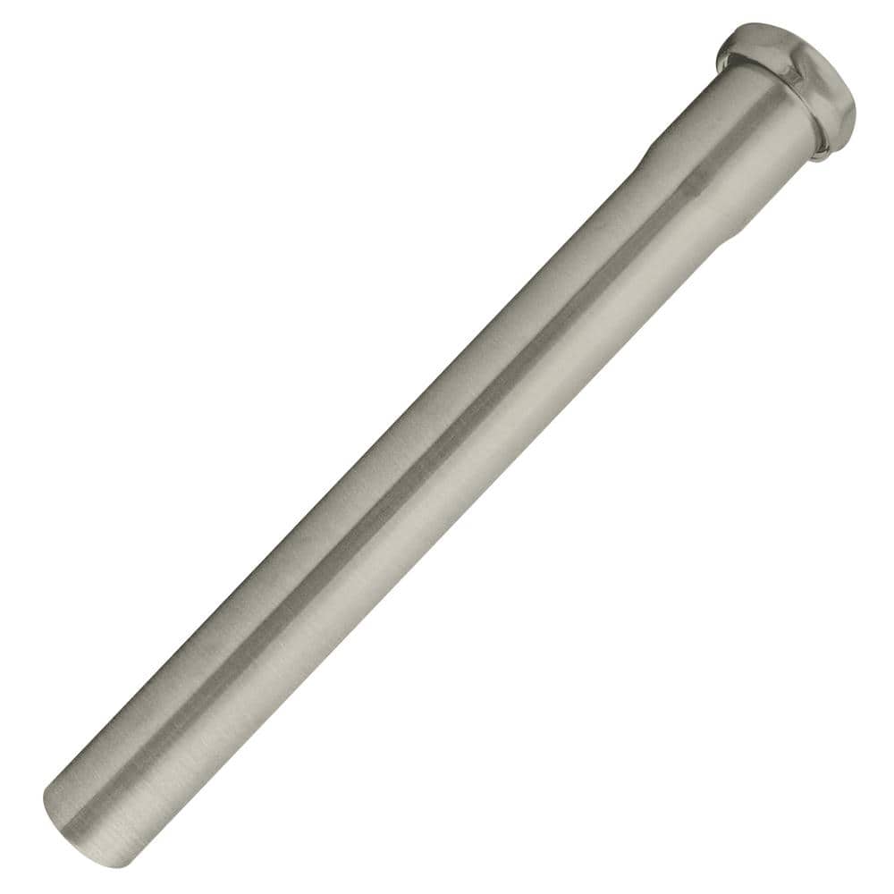 1-1/4 in. x 12 in. Brass Slip Joint Extension Tube in Satin Nickel price history on PriceWatchPro