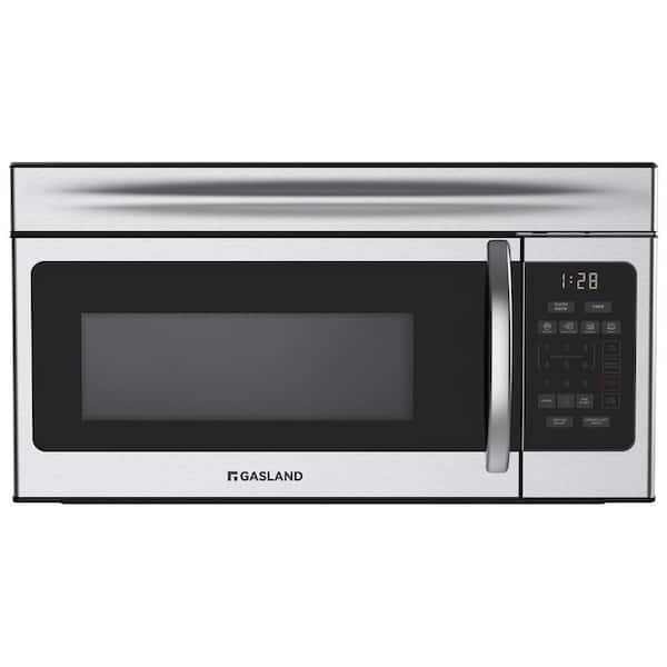 1.6 cu. ft. 1000W Over-the-Range Microwave in Stainless Steel with 10 Variable Power Levels