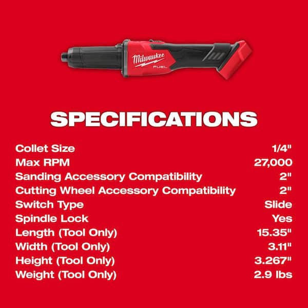 Milwaukee M18 FUEL 18V Lithium-Ion Brushless Cordless 1/4 in