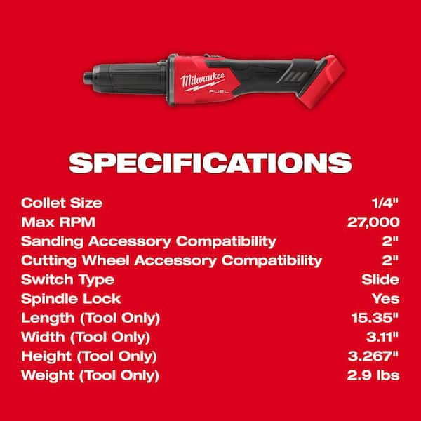 Milwaukee M18 FUEL 18V Lithium-Ion Brushless Cordless 1/4 in 