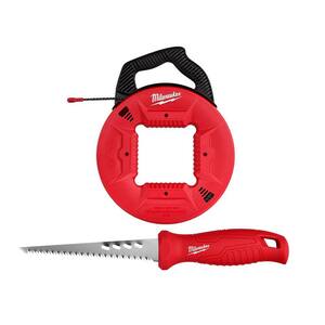 thumbnail image 2 of Milwaukee 48-22-4195 100' Polyester Fish Tape With Flexible Metal Leader – Red 2 of 4