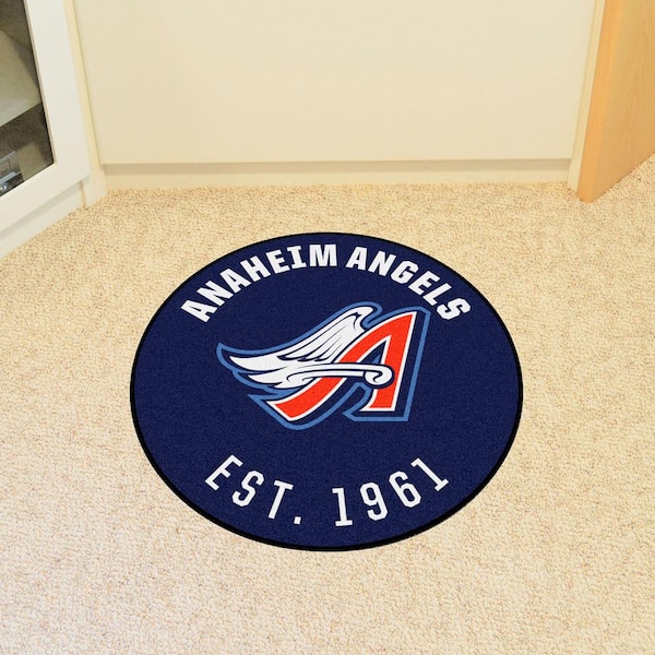 Fanmats Anaheim Angels Roundel Mat - Retro Collection
