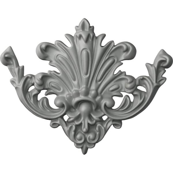Ekena Millwork 5/8 in. x 6-1/8 in. x 6-1/8 in. Polyurethane Gladstone Onlay
