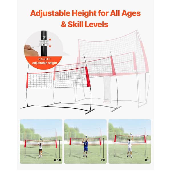 DURABLE ADJUSTABLE VOLLEYBALL Spike Trainer Volleyball Spiking Trainer