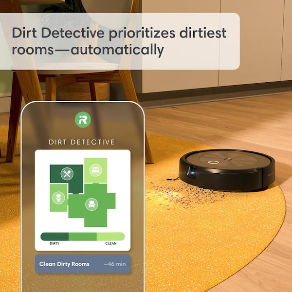 iRobot Roomba j9+ Self-Emptying Robot Vacuum J955020 - The Home Depot