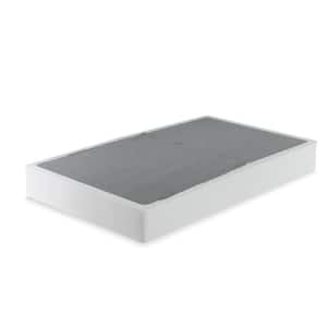 No Assembly Twin White Metal Box Spring 9 in. Profile