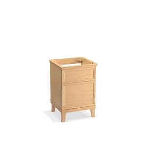 Artifacts 24 in. W x 21.89 in. D x 34.49 in. H Bath Vanity Cabinet without Top in Weathered Oak