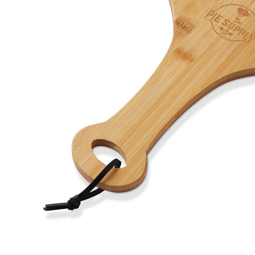 12-Inch Natural Bamboo Pizza Peel with Handle