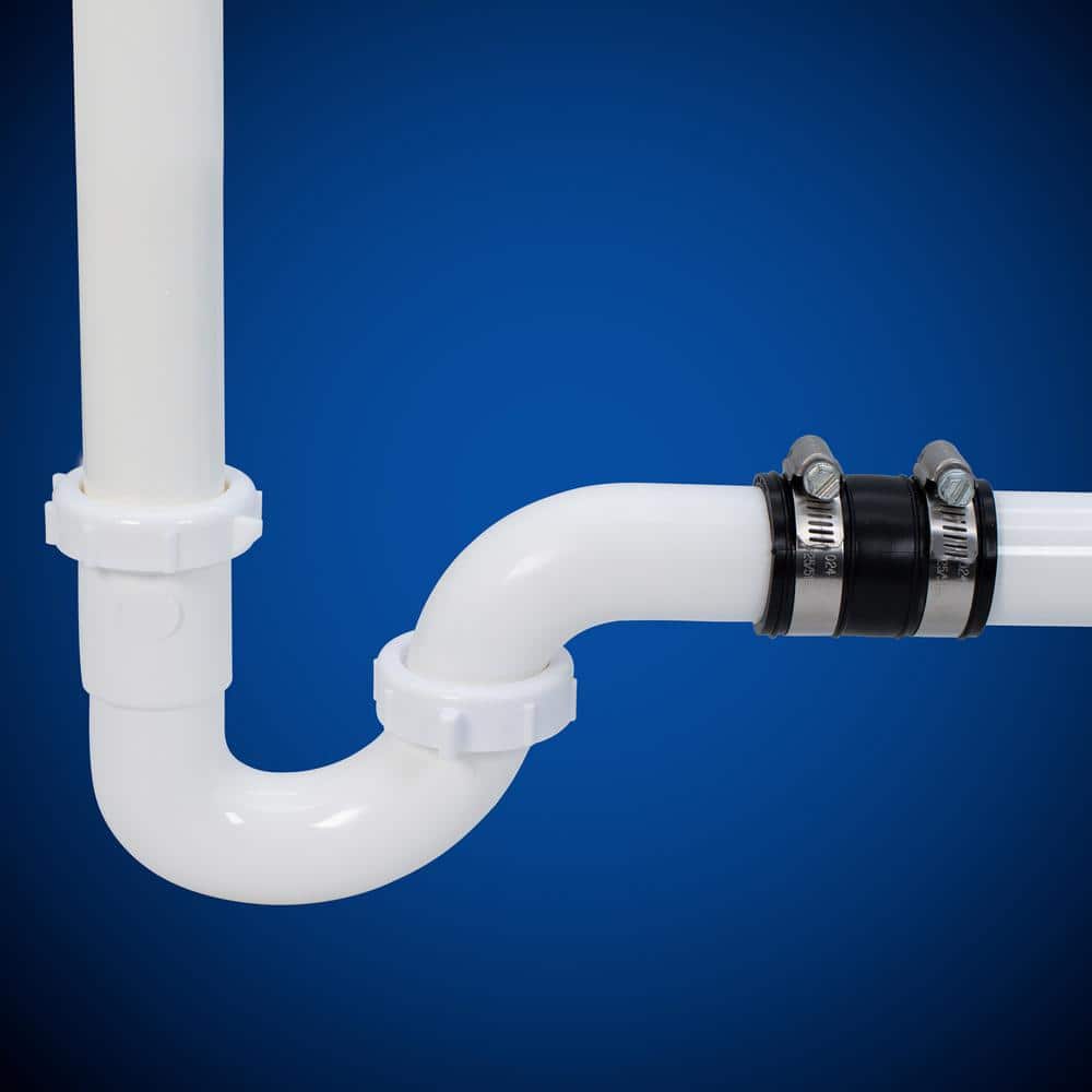 Fernco Gray PVC 1-1/4" Tubular Drain Pipe Connector