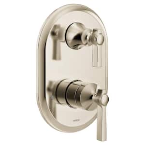 Flara M-CORE 3-Series 2-Handle Shower Trim Kit with Integrated Transfer Valve in Polished Nickel (Valve Not Included)