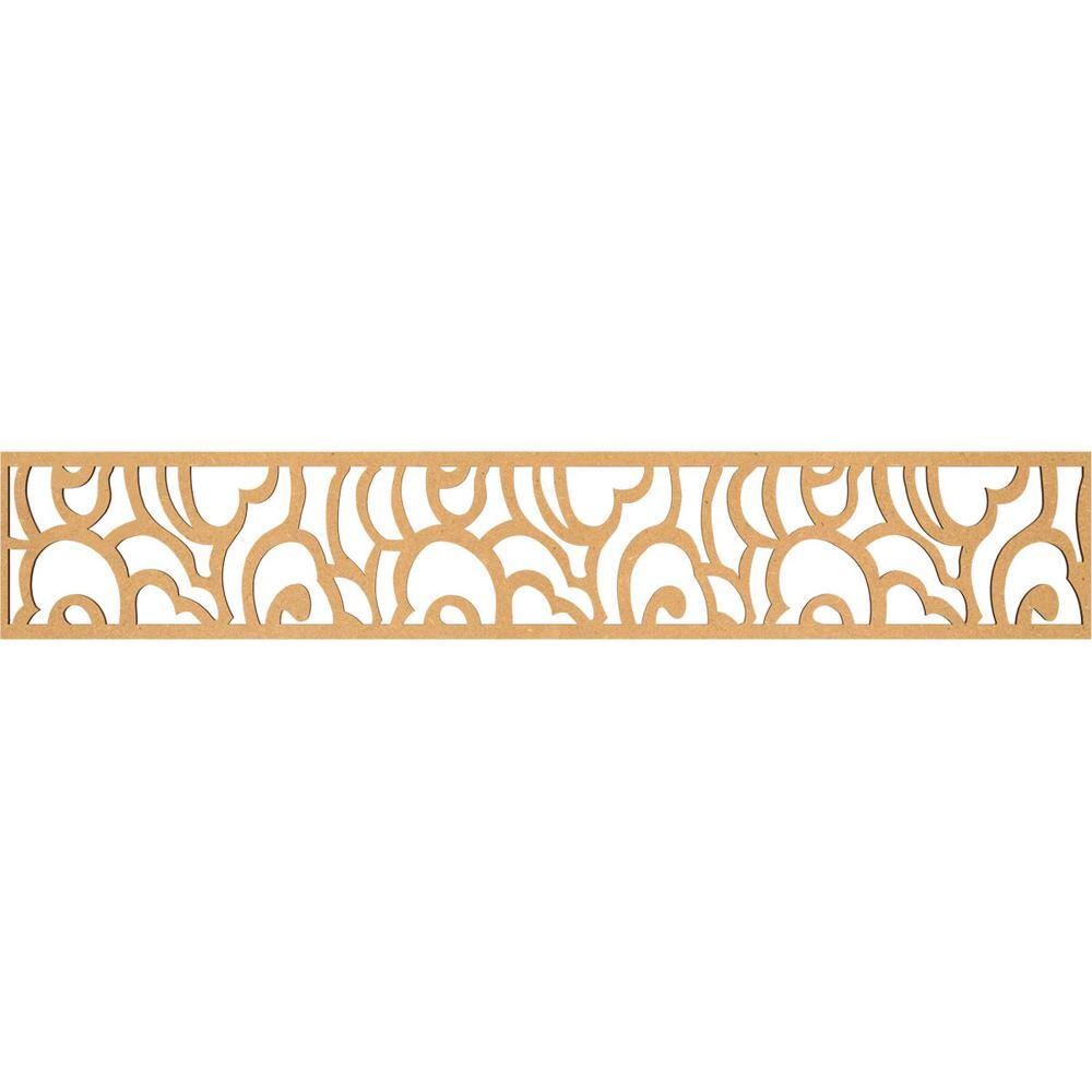 Springfield Fretwork 0.375 in. D x 46.625 in. W x 8 in. L MDF Wood Panel Moulding price history on PriceWatchPro