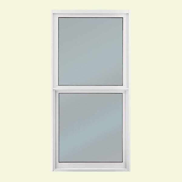 JELD-WEN Single Hung Vinyl Windows, 32 in. x 60 in., White, with Insulated LowE Glass Meeting Sea Turtle Codes-DISCONTINUED