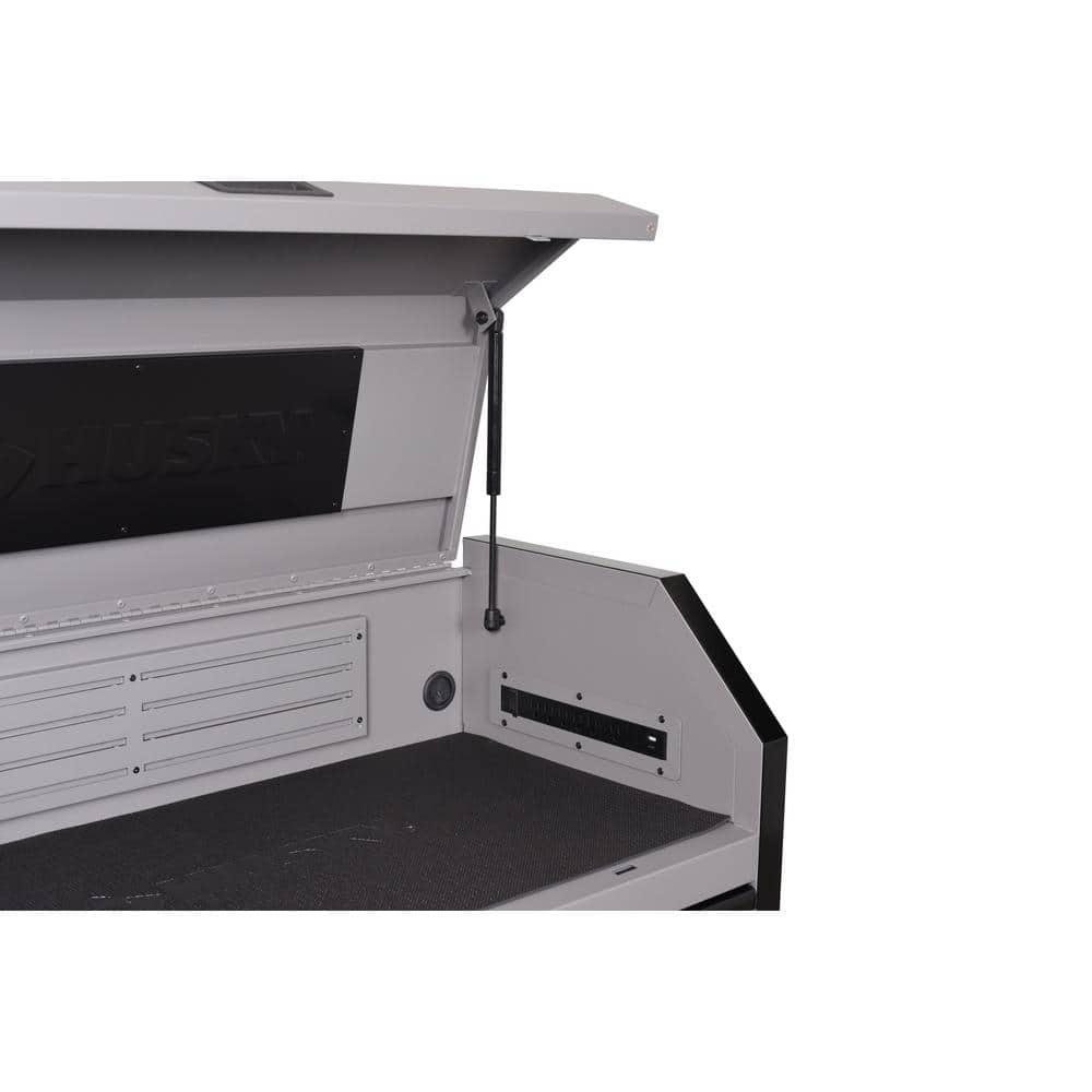 Husky Heavy Duty 42 in 5-Drawer Matte Gray Top Tool Chest