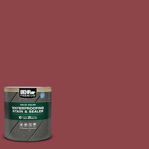 1 qt. #MQ1-09 Haute Couture Solid Color Waterproofing Exterior Wood Stain and Sealer