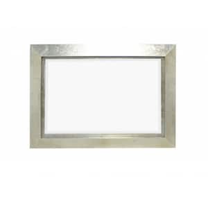 Mariana 2.25 in. x 34 in. Classic Rectangle Framed Silver Vanity Mirror