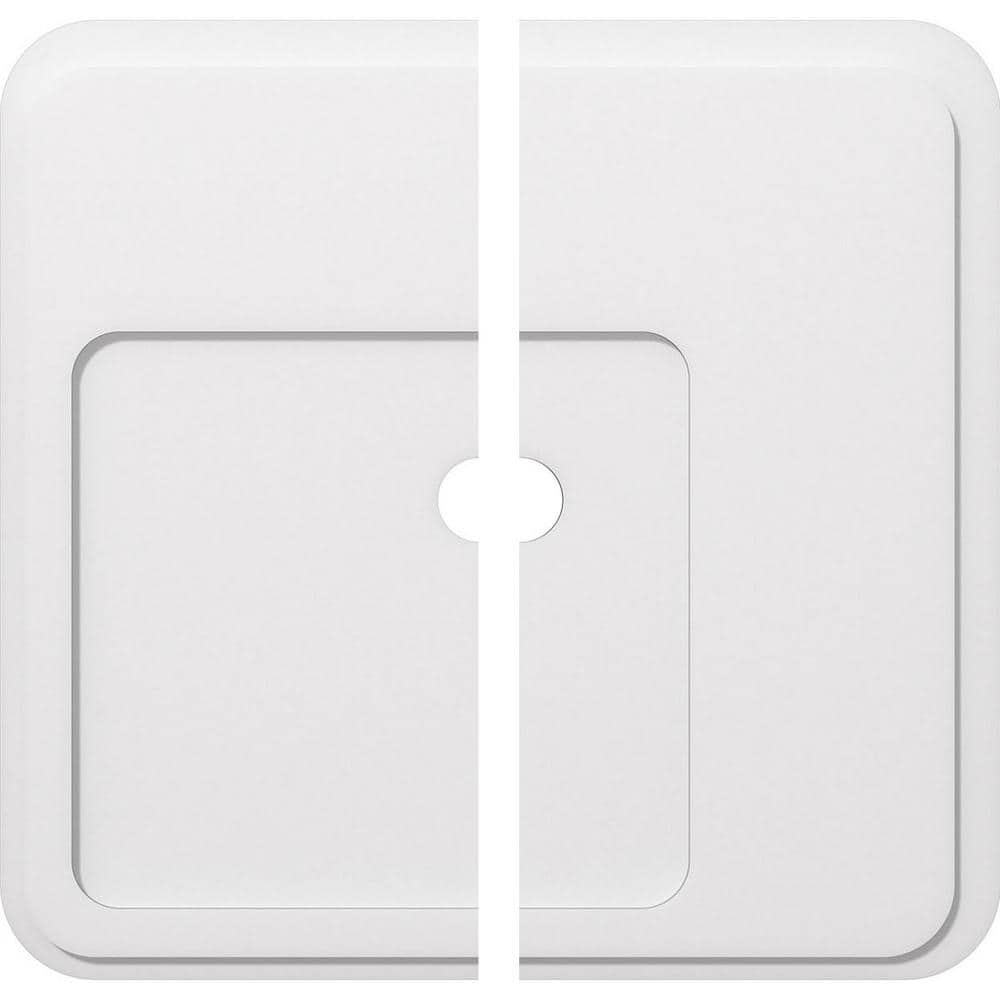 1 in. P X 11-3/4 in. C X 34 in. OD X 3 in. ID Lucan Architectural Grade PVC Contemporary Ceiling Medallion, Two Piece price history on PriceWatchPro