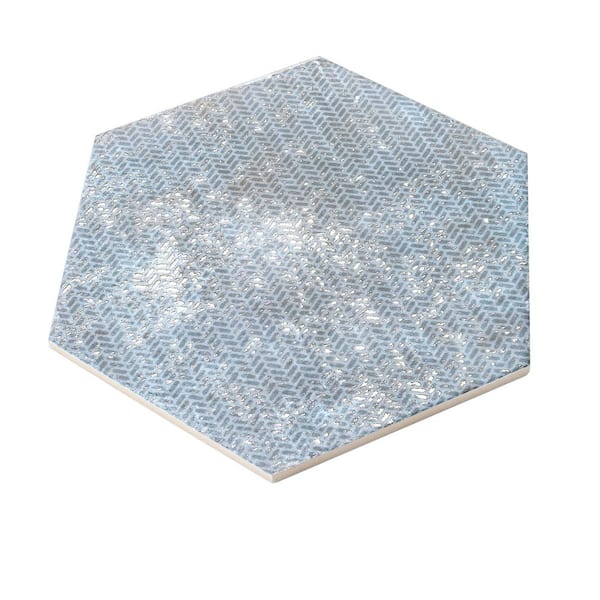 Apollo Tile Zenith 9 in. x 11 in. Textured Indigo Blue Porcelain
