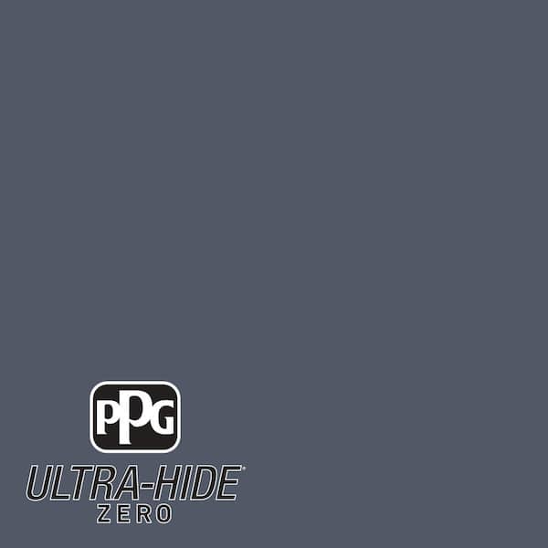 PPG 1 gal. #HDPCN47D Ultra-Hide Zero Sophisticated Navy Flat Interior Paint