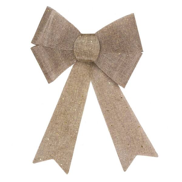 thumbnail image 2 of Syntego 25 Gold Resin Bows With Iridescent Glitter - Flat Back Craft Embellishments 2 of 6