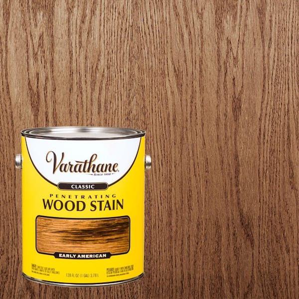 Varathane 1 gal. Early American Classic Wood Interior Stain 340618 - The  Home Depot